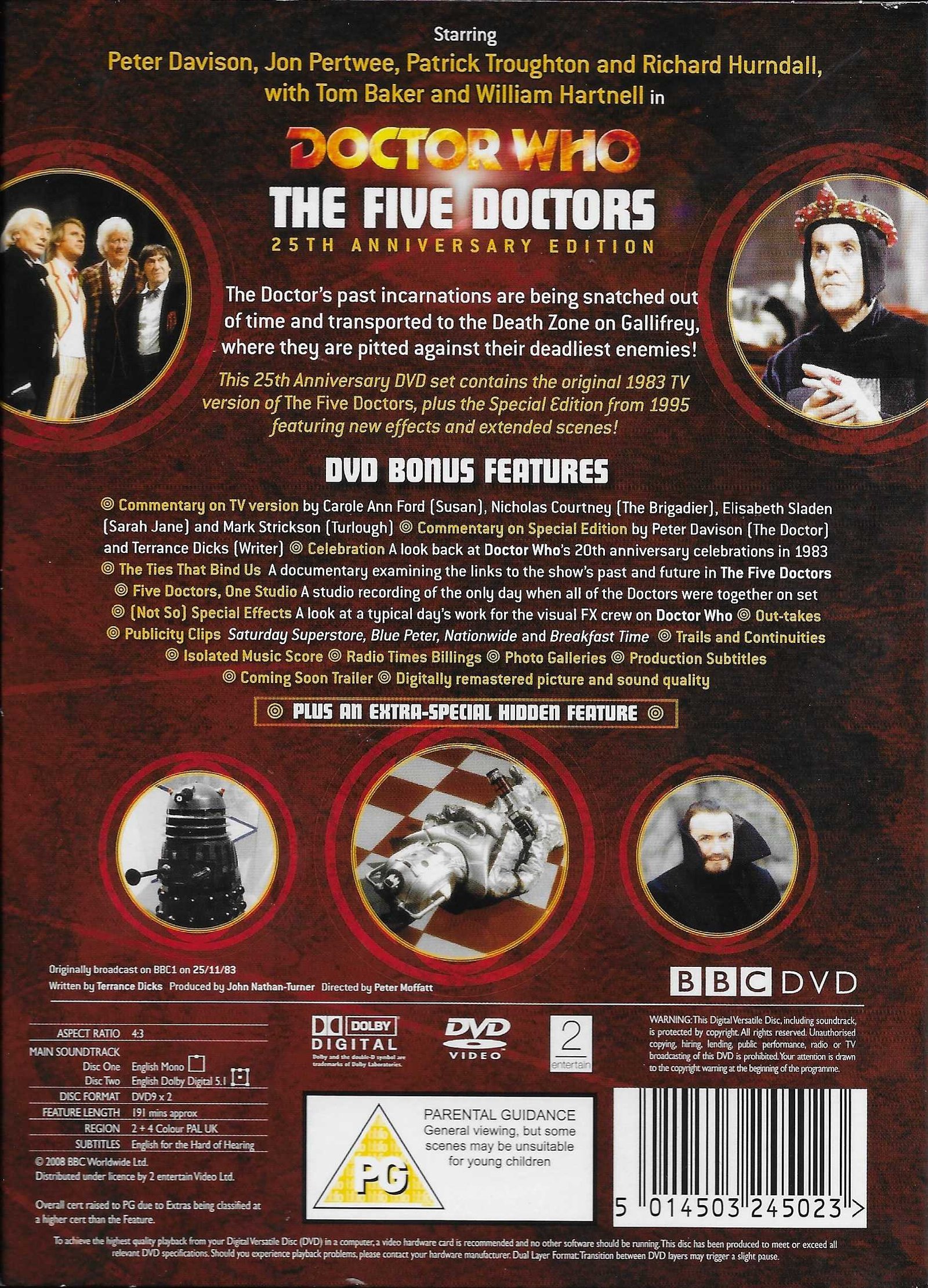 Back cover of BBCDVD 2450